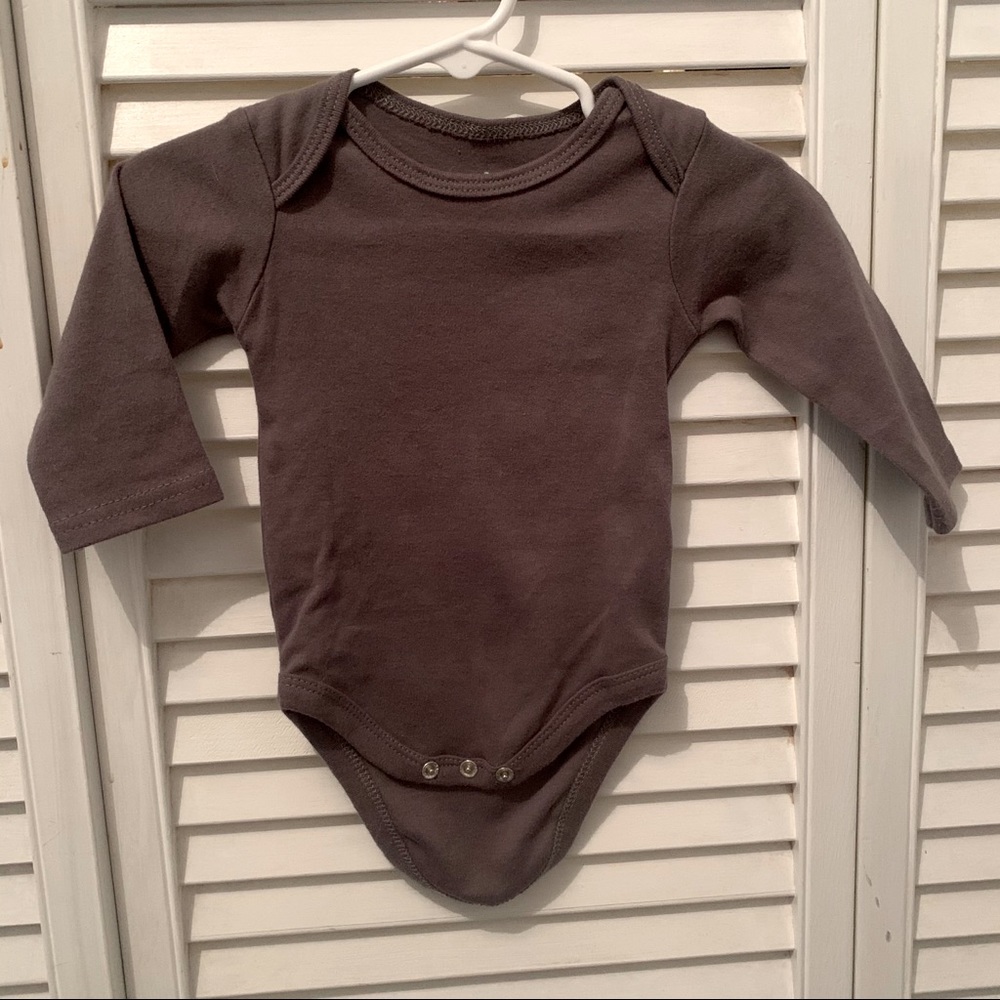 Chick pea onesie slate grey